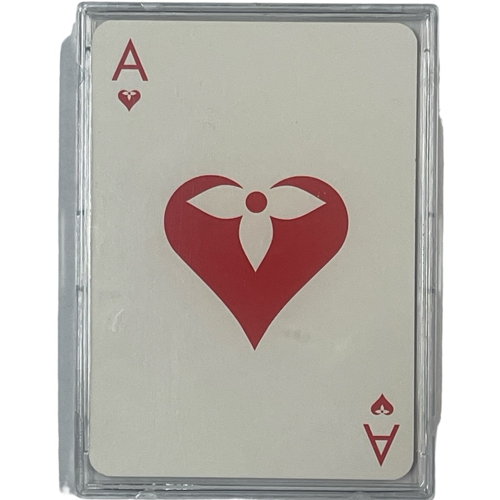 Louis Vuitton Red and White Card Holder